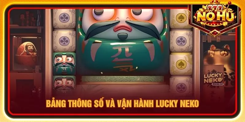 Bảng thông số và vận hành lucky neko