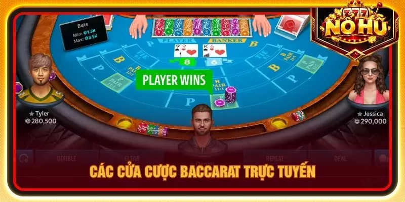 Các cửa cược baccarat trực tuyến