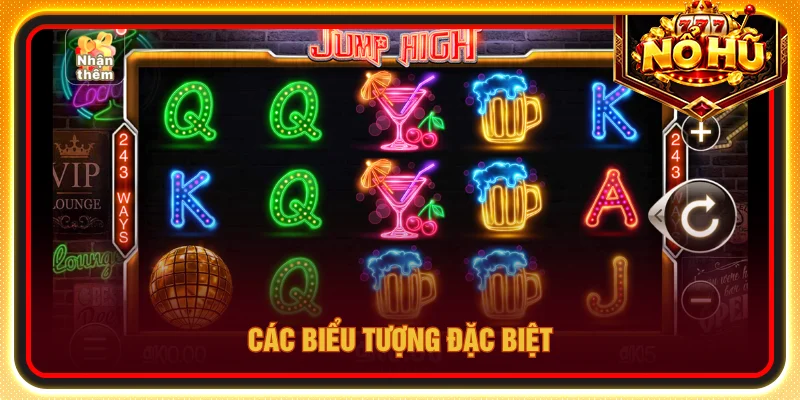 Hệ thống biểu tượng giá trị cao giúp kích hoạt vòng quay miễn phí và nhân đôi tiền thưởng