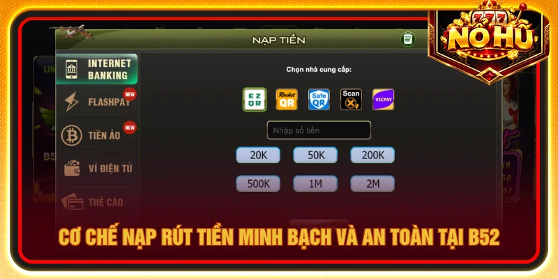Hệ thống giao dịch sòng phẳng, bảo mật tuyệt đối và xử lý siêu tốc.