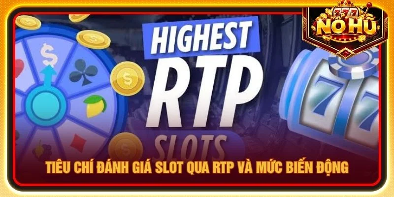 Tiêu chí đánh giá slot qua RTP và mức biến động