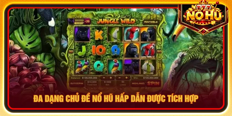 Tựa game nổ hũ chủ đề độc đáo với tỷ lệ thưởng lớn